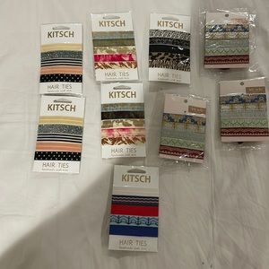 Lot of 9 Kitsch Hair Ties